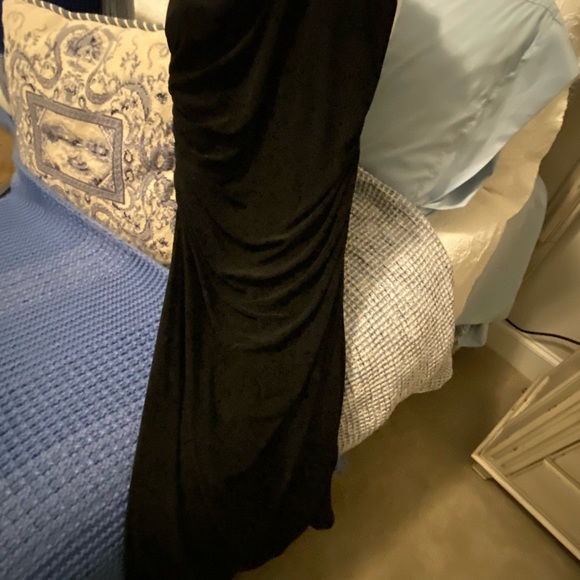 Cachet Black Long Dress size 10 - Picture 4 of 13